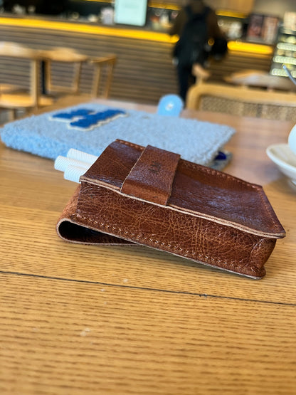 Poketto Customisable Leather Cigarette Case