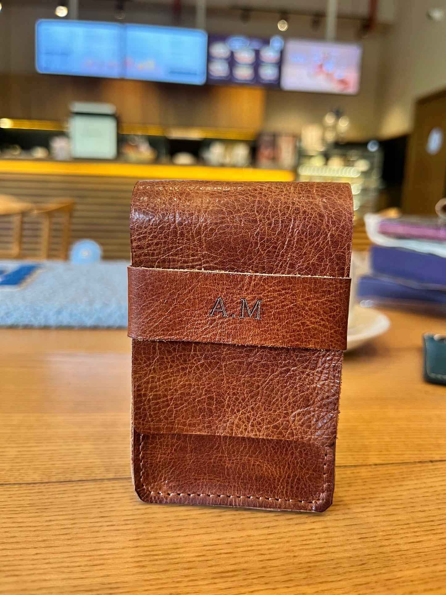 Poketto Customisable Leather Cigarette Case