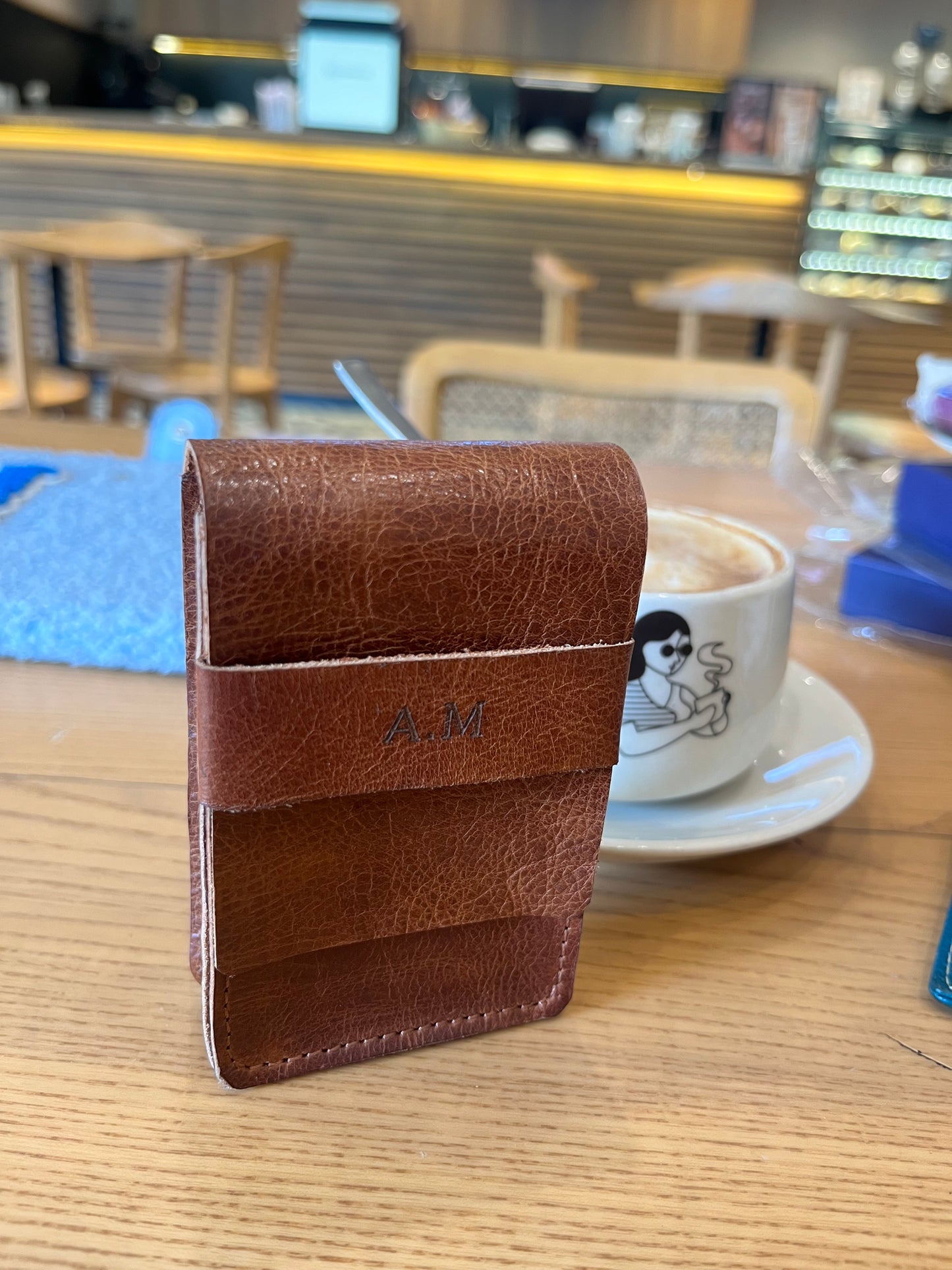 Poketto Customisable Leather Cigarette Case