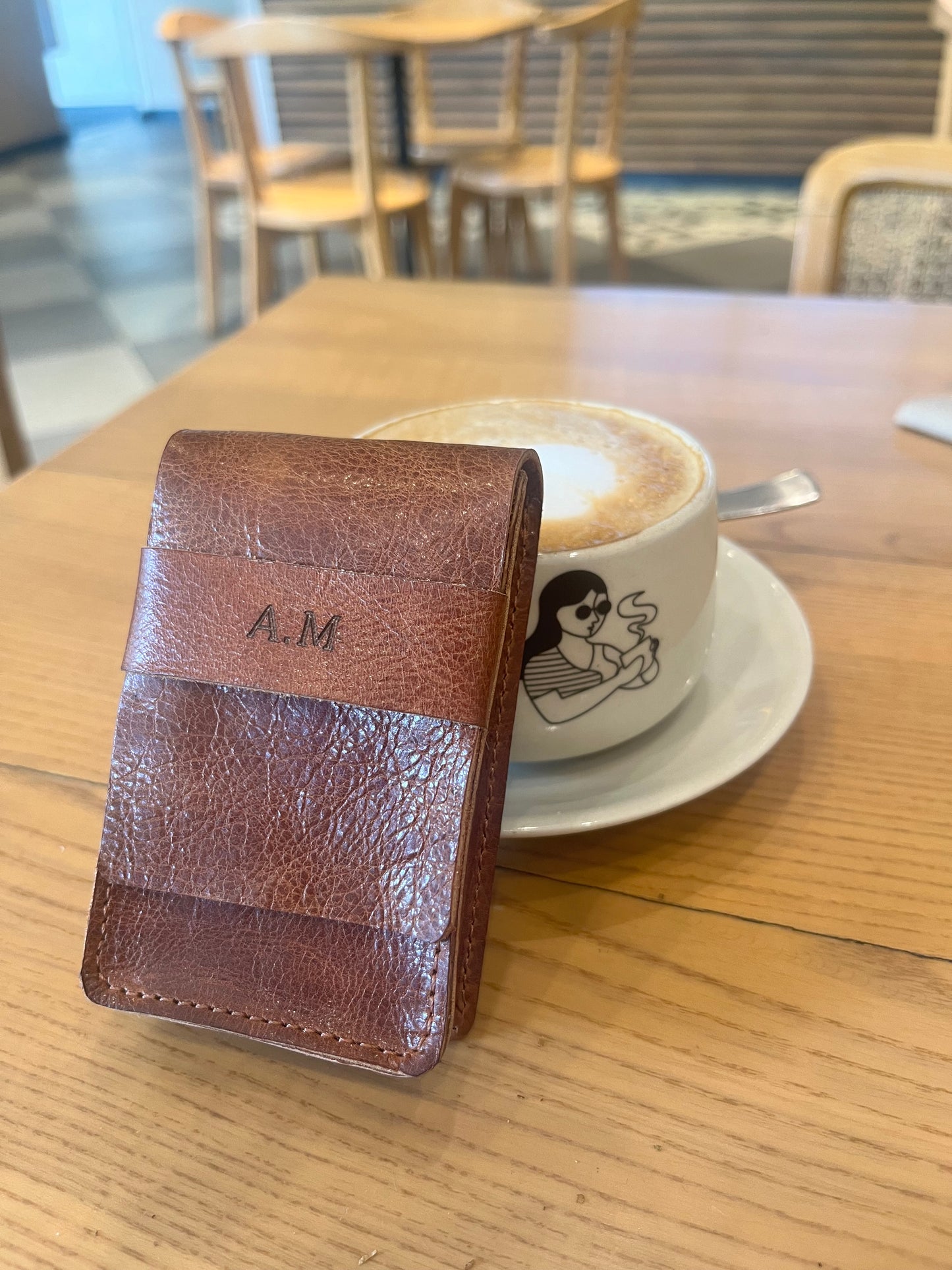 Poketto Customisable Leather Cigarette Case