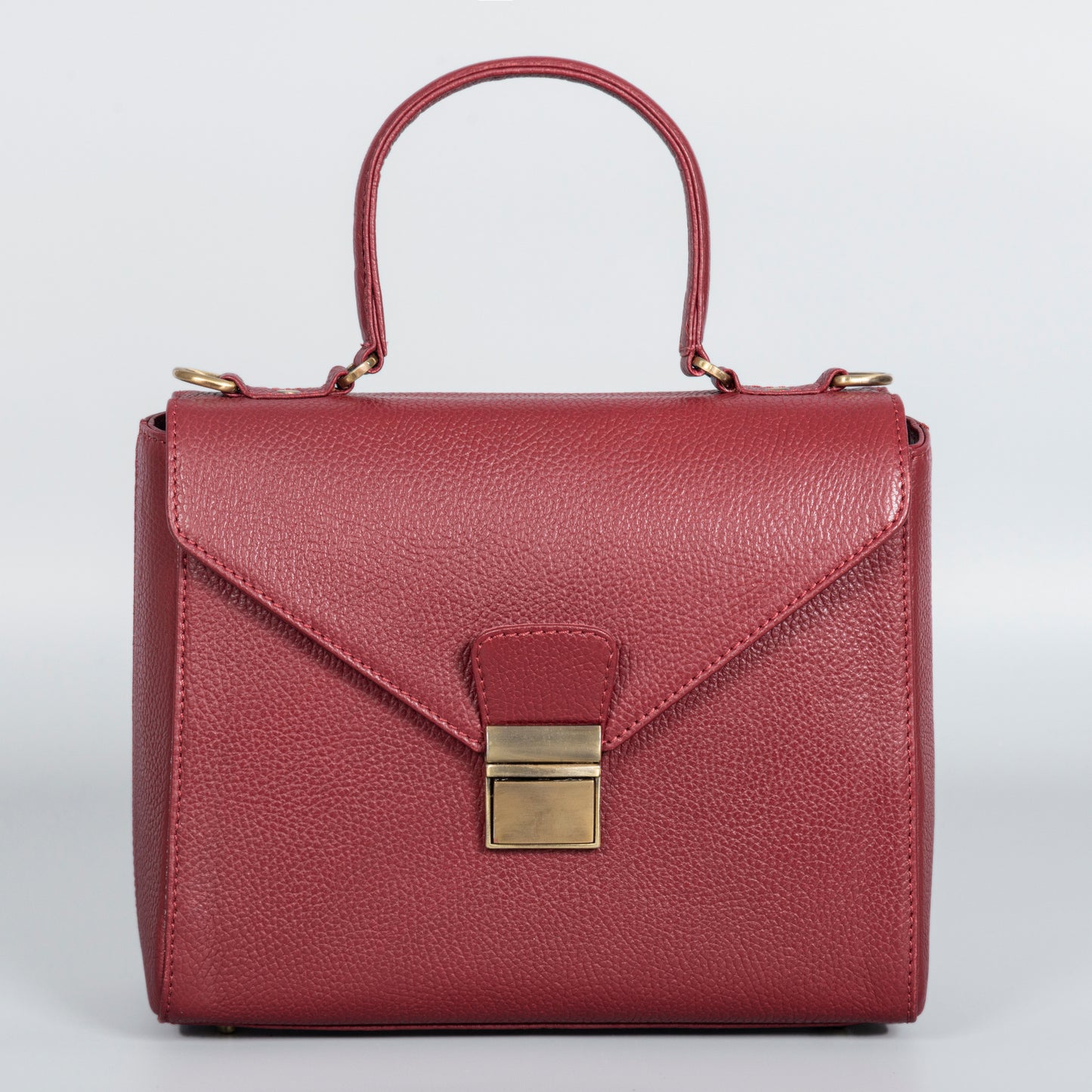 Aster Satchel- Maroon