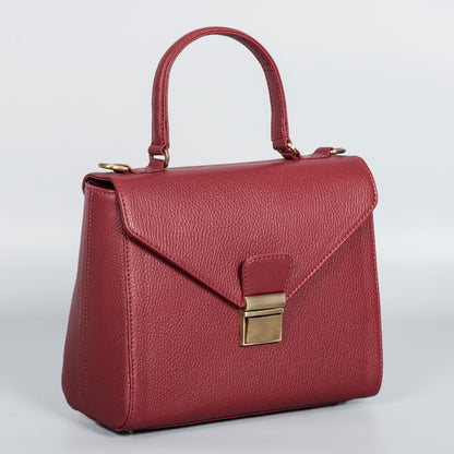 Aster Satchel- Maroon